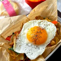 【誤差あり弁当Part1】焼きそば弁当