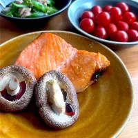 鮭としいたけ| おさかなさん