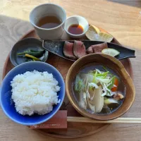 季節のオハウ定食（エント茶付き）@海空のハル ウポポイ店|morimi32さん