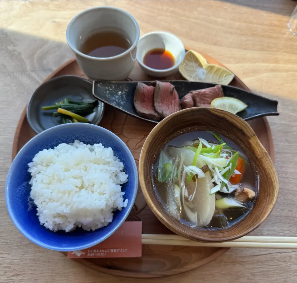 季節のオハウ定食（エント茶付き）@海空のハル ウポポイ店|morimi32さん