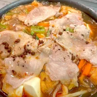 おっさん飯　麻婆鍋|ひげおやじさん