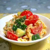 スパイシー🍅オーロラマカロニサラダ