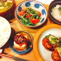 4/14🌸晩ごはん