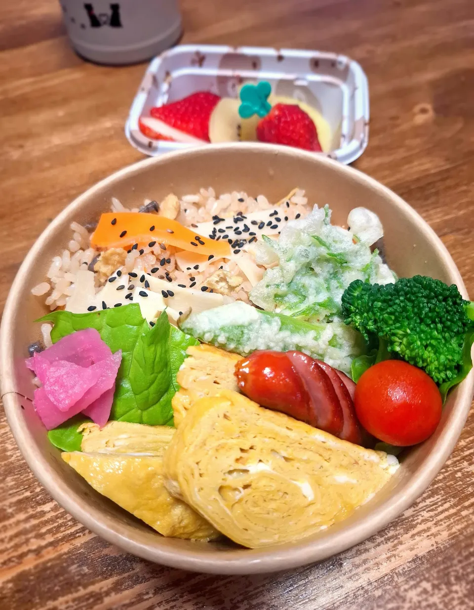 🍀たけのこご飯弁当|ゆきさんさん