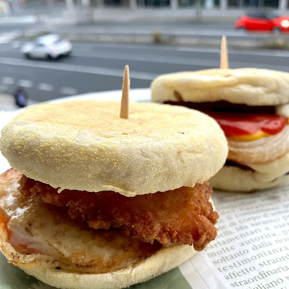 朝からしっかりハンバーガー|Kさん
