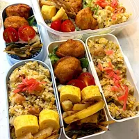 親子弁当🍙|ピヨまるさん