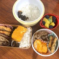 2026.4.15 中1娘.旦那弁当| こうれい母さん