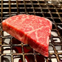 ⑥4月14日・［焼肉コース😋みたいな感じ］・小さなシャトーブリアン❣️笑（焼く前）|山勝さん