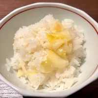 ⑩4月14日・［焼肉コース😋みたいな感じ］・筍ごはん❣️（筍が少なくてイマイチでした😂）| 山勝さん