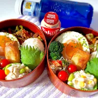 今日の夫婦弁⁽⁽ ◟(灬 ˊωˋ 灬)◞ ⁾⁾💕|桃実さん