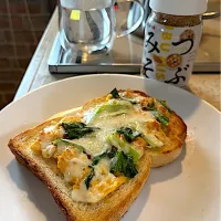 和風スクランブルエッグトースト|chieko ♪さん