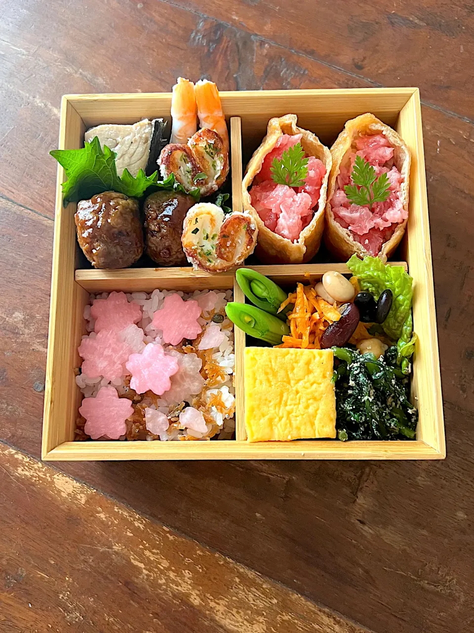 お花見弁当|nainaiさん