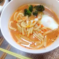 麻辣うどんのお昼ご飯です✨|rikako♪。.:＊さん