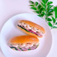 プリプリ海老サンド🦐|sakiさん