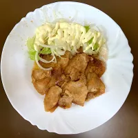 HOME 豚肉味噌ダレ焼き|ばーさんさん