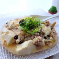 黄金の麻婆　とても食べたくなったので　黄金✨ゴージャス　簡単に丸美屋です| みるくここあさん