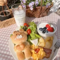 休日の朝ごはん|party martyさん