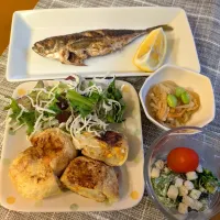 ☆揚げないコロッケ　☆ブロッコリーマヨ和え　☆アジムニエル　☆切り干し大根煮|chikakoさん