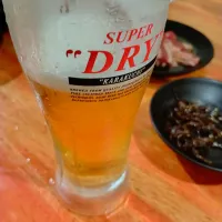 3杯目も生ビール|豆大福さん