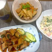 野菜たっぷり晩ご飯|sakuramochiさん