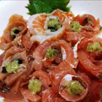 お刺身盛り合わせ🐟|石鍋 由美子さん