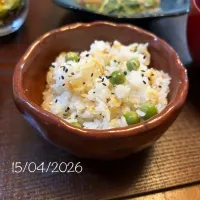 干しエビ豆ごはん