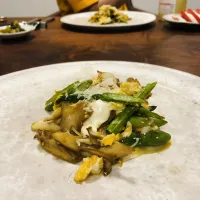 アスパラと舞茸のレヴェルト|タロッカ主夫見習いさん