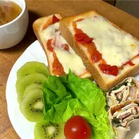 ピザトーストモーニング|besさん