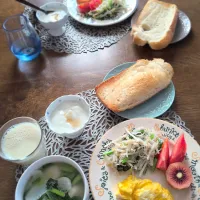 朝ごはん🌅！|まめころさん