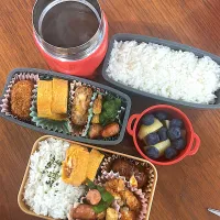 2026.4.16 中1娘、旦那弁当|こうれい母さん