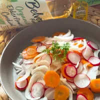 🥗新玉とラディッシュのコーディアルサラダ🥗