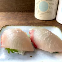 釣り魚🎣ヒラマサの握り寿司🍣|9421beruさん