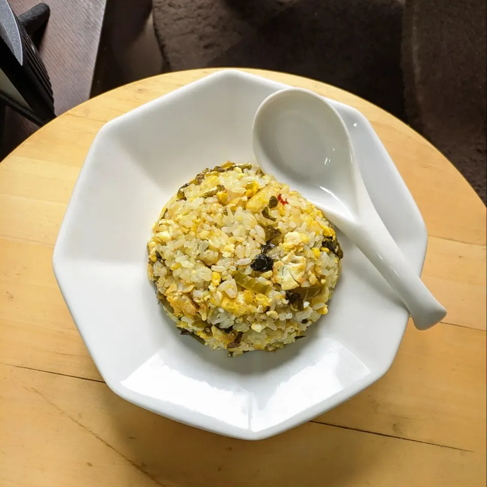 古高菜の油炒めde炒飯|mi_neneco♪さん