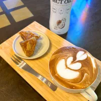 朝のカフェラテ|かっちゃん杉さん