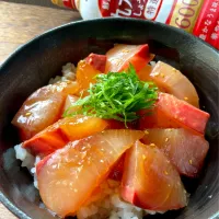 釣り魚🎣ヒラマサの漬け丼|9421beruさん
