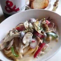 春アサリのクリームパスタ|jusさん