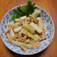 chiaki3（平川ちあき）さんの料理 大豆のお肉とごぼうの酢の物|ももさん