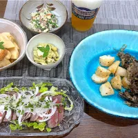 推しのチーム応援📣 晩ご飯|sakuramochiさん