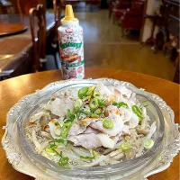 豚しゃぶ＊ヤマサ万能クッキングタレ＊ガーリック🧄ペッパー|henryさん