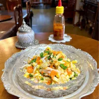 ササミサラダ🥗シラチャーマヨ|henryさん