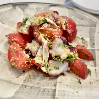 タコとトマトのマリネ|ぎんさん