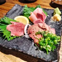 鶏刺し三種|ne-neさん