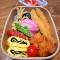 🍀ししゃもフライ弁当🍀|ゆきさんさん