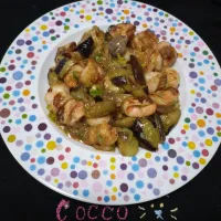 エビとナスの旨辛ネギだれ✨|cocco+さん