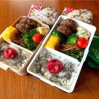 4月17日お弁当＆朝練おにぎり|Meimamaさん