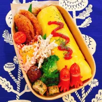 2026.4.17 オムライス弁当🍅|maicoooさん