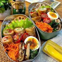 野菜の肉巻き弁当