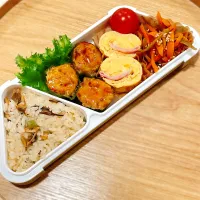 ピーマンの肉詰め弁当