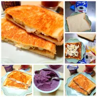 海苔とカマンベールのホットサンド|うたかた。さん