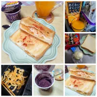 玉ねぎとカマンベールチーズのサンドイッチ| うたかた。さん